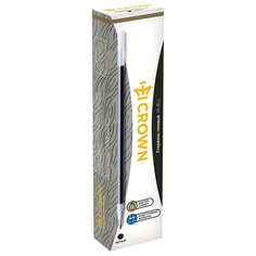 Стержень для гелевой ручки CROWN Hi-Jell HJR-200, 0.5 мм, 138 мм (12 шт.) черный