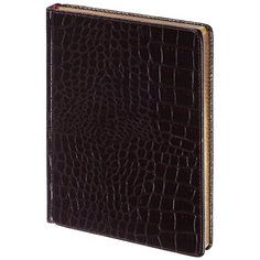 Ежедневник Альт А5+, Caiman, коричневый