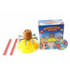 Настольная игра "Мокрая голова c каской" Весёлые игры
