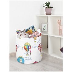 Корзина для игрушек JoyArty "Цветные воздушные шары" 35x35 см