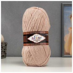 Пряжа "Lanagold fine" 49процентов шерсть, 51процентов акрил 390м/100гр (585) Alize