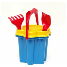 Игрушки для песочницы для снега Песочный набор Цветок Karolina Toys