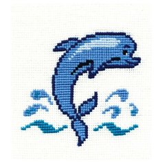 Набор для вышивания "Дельфин" Сделай своими руками