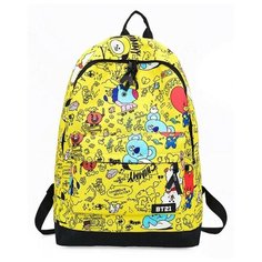 Жёлтый рюкзак "BT 21" Noname