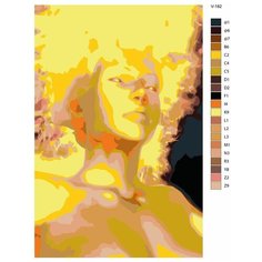 Картина по номерам V-182 "Игра StarCraft. Керриган" 70x110 Brushes Paints