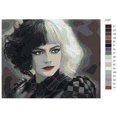 Картина по номерам Z-247 "Круэлла Де Виль" 80x100 Brushes Paints
