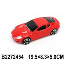 Машинка инерционная, цвет красный, в п 19,5x8,3x5 см NO Mark