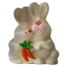 Игрушка из ПВХ "Кролики Весна"