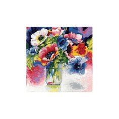 Набор для вышивания Анемоны 30,5 х 30,5 см DESIGN WORKS 2850