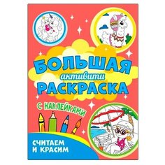 Большая активити раскраска. Считаем и красим Проф Пресс