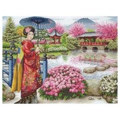Набор для вышивания Maia The Japanese Garden 30*40см, MEZ, 5678000-01024 Anchor