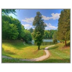 Алмазная мозаика Мелодия тишины 30x40 см. Milato