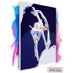 Картина по номерам на холсте BTS Black Swan Чимин, 50 х 80 см Красиво Красим