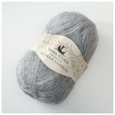 Пряжа Vento dItalia "Mohair Fashion", 550 м*100 г, 03 светло-серая, 1 шт