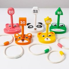 Развивающая игрушка «Кольцеброс» Miki Market