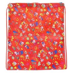 Сумка для сменной обуви элит, ткань с рисунком "Котята" Пчёлка