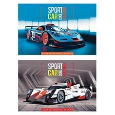 Альбом для рисования 40л, А4, на скрепке ArtSpace "Cool sport car" А40_20251