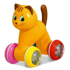 Игрушка-покатушка «Котик» Стеллар