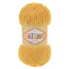 Пряжа Alize Softy, 50 г, 115 м, 5 шт., 216 желтый