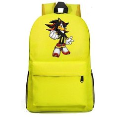 Рюкзак Ёж Шэдоу (Sonic) желтый №6 Noname