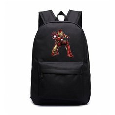Рюкзак Железный человек (Iron man) черный №2 Noname