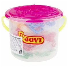 Jovi Набор для лепки формочки в ведре 24 шт.