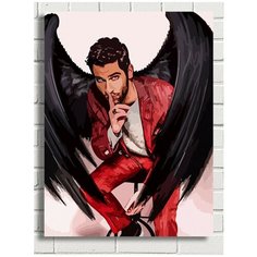 Картина по номерам Сериал Люцифер Морнингстар - 7196 В 30x40