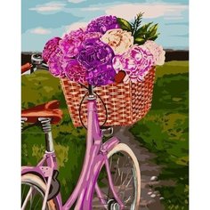 Картина по номерам "Цветы в корзине" 40х50 см, Colibri VA-3284
