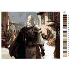 Картина по номерам V-264 "Игра: Assassins creed (Ассасин крид)", 80x100 см Brushes Paints