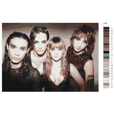Картина по номерам Z-506 "Maneskin" 80x120 Brushes Paints