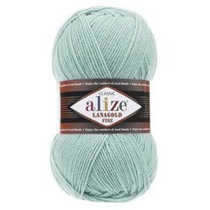 Пряжа Alize Lanagold Fine, 49 % шерсть, 51 % акрил, 100 г, 390 м, 1 шт., 522 мята