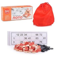 Лото Настольная игра B08875/9070W Лото в коробке Дарите радость!