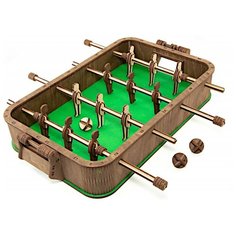 Конструктор деревянный 3D EWA Настольный футбол Eco Wood Art