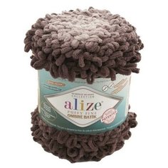 Пряжа Alize, Puffy Fine Ombre Batik,500 г,73 м, Цвет № 7243