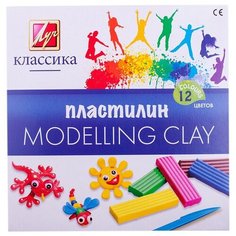 Луч. Пластилин "Классика" 12 цв. арт.7С 331-08 /20 В