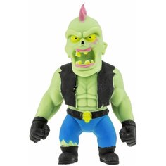 1TOY Антистрессовая игрушка Monster Flex 4-я серия "зомби панк", Монстр Флекс , фигурка тянущаяся 15см