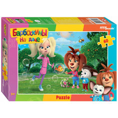 Детский пазл "Барбоскины", игра-головоломка, 60 деталей Step Puzzle