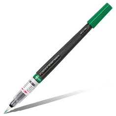 Ручка кисть с краской Pentel Colour Brush зелёная