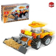 Конструктор Стройка, 3 варианта сборки, 57 деталей Unicon