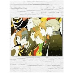 Картина по номерам на холсте игра persona - 9197 Г 30x40