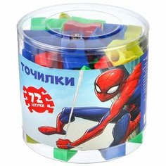 Точилка пластиковая «Классическая», микс, Человек-паук Marvel