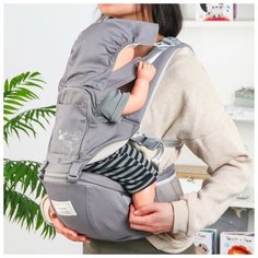 Рюкзак-кенгуру/хипсит «Олень», цвет сиреневый Noname