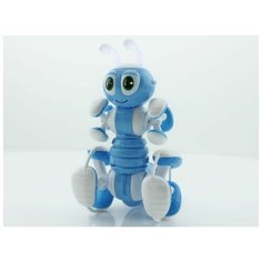 Р/У робот-муравей трансформируемый, звук, свет, танцы (синий), AK055412-B Brainpower