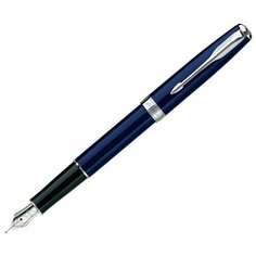 Ручка перьевая Parker Sonnet F539, Lacquer Blue СT (Перо F) S0833920