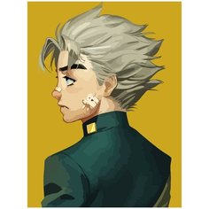 Картина по номерам на холсте аниме jojo джоджо - 2374 30X40