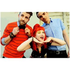Картина по номерам на холсте Paramore - 283