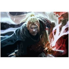 Картина по номерам на холсте Nioh 2 - 5