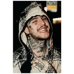 Картина по номерам на холсте Музыка Lil Peep Лил Пип - 6307 В 60x40
