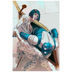 Картина по номерам на холсте Аниме JOJO - 6200 В 60x40