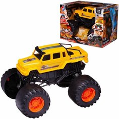 Машинка Джип-внедорожник 4х4 Прыгающий монстр, 1:10, желтая - Junfa Toys [WE-11927]